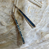 E. L. Designs Blue Diamonds Earrings | Ed Levin Designer Jewelry - BEACH TREASURES ONLINE