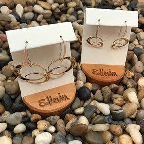 E. L. Designs Entwined Elegance Earrings | Ed Levin Designer Jewelry - BEACH TREASURES ONLINE