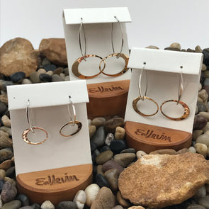E. L. Designs Elliptical Elegance Earrings | Ed Levin Designer Jewelry - BEACH TREASURES ONLINE