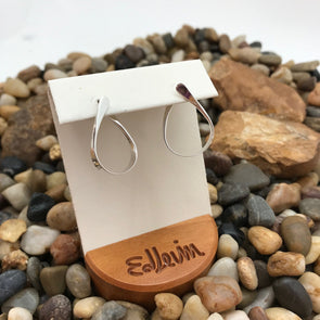 E. L. Designs Rhythmic Hoop Earrings | Ed Levin Designer Jewelry - BEACH TREASURES ONLINE