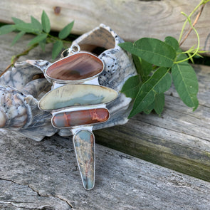 Imperial Jasper Statement Pendant | Beach Treasures Exclusives