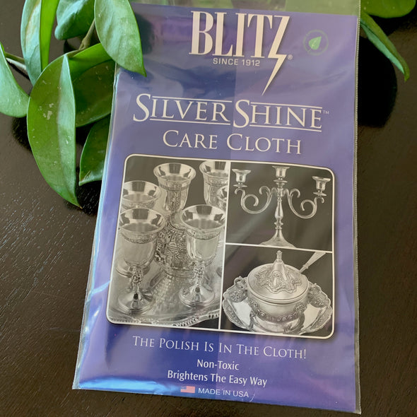 Silver Shine® by Blitz Care Cloth | Silver Polishing Cloth | Beach Treasures in Duck
