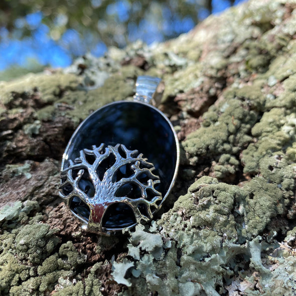 Onyx Tree of Life Artisan Pendant