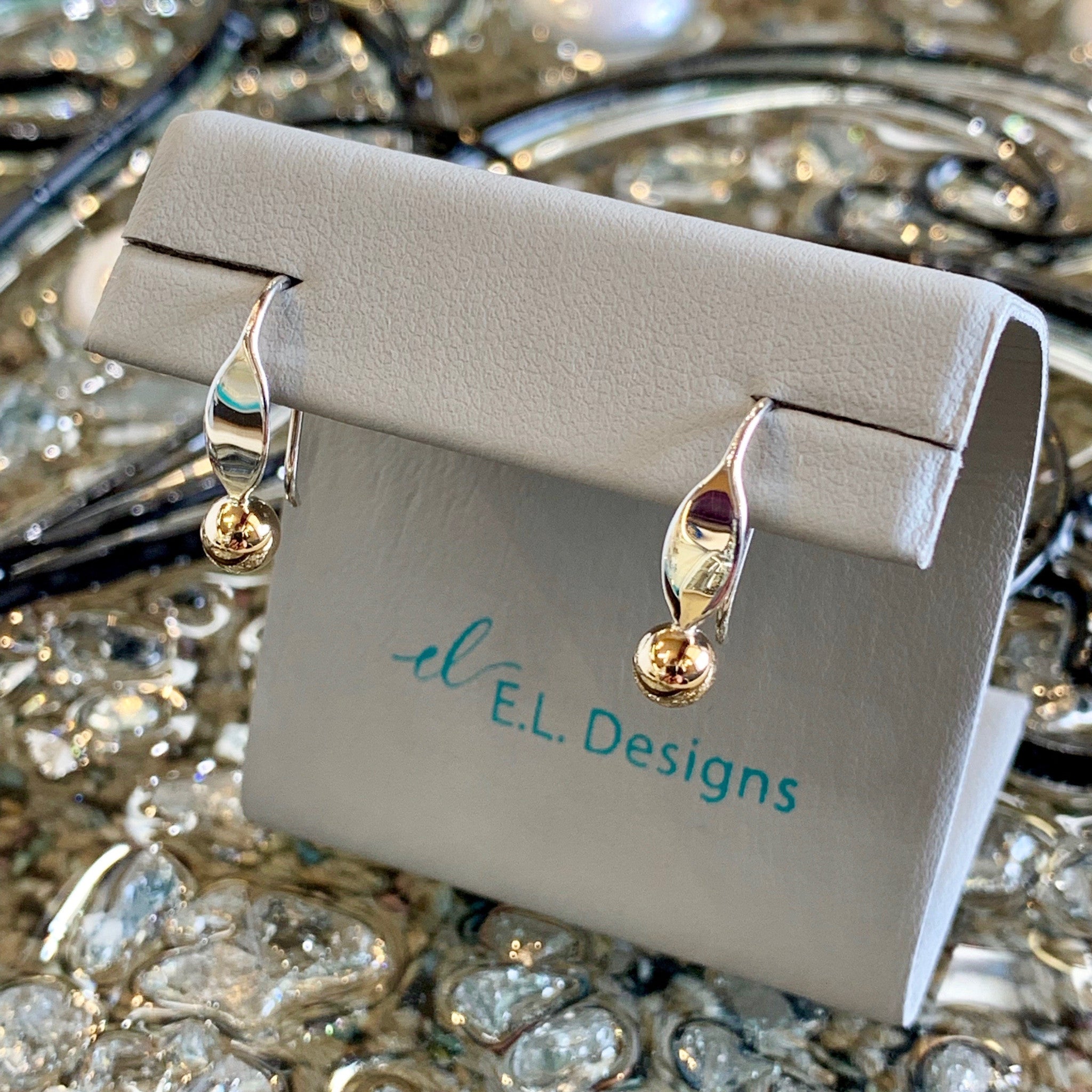 E. L. Designs La Petite Earrings Ed Levin Designer Jewelry