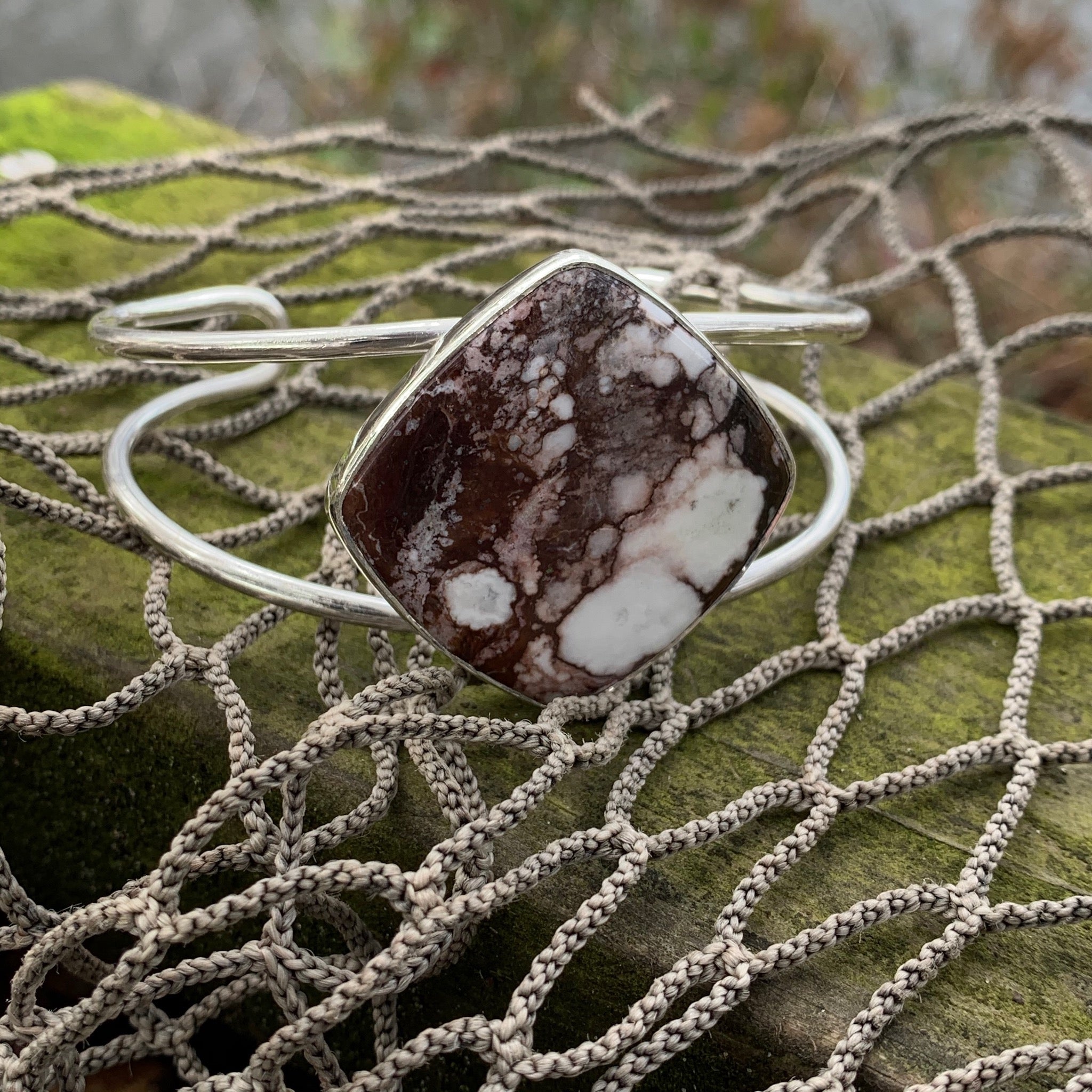 Custom Gemstone Cuff Bracelet | Walker Metalsmiths