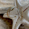 E. L. Designs Tendril Hoop Earrings | Ed Levin Designer Jewelry - BEACH TREASURES ONLINE