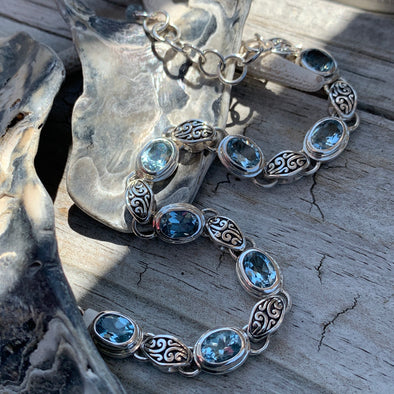 Jasper and smoky topaz bracelet – ali & bird jewelry